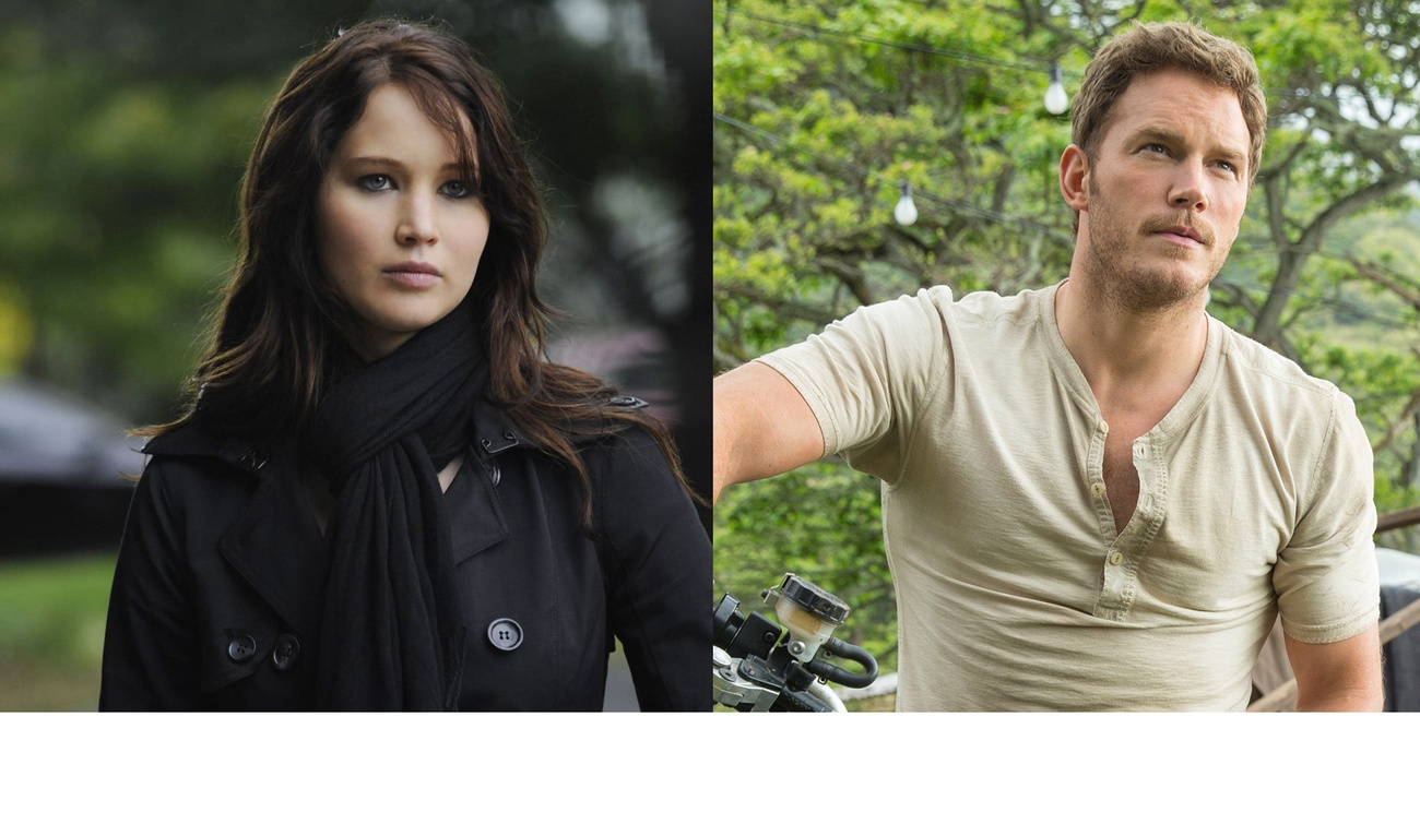 Jennifer Lawrence et Chris Pratt partageront l'écran dans