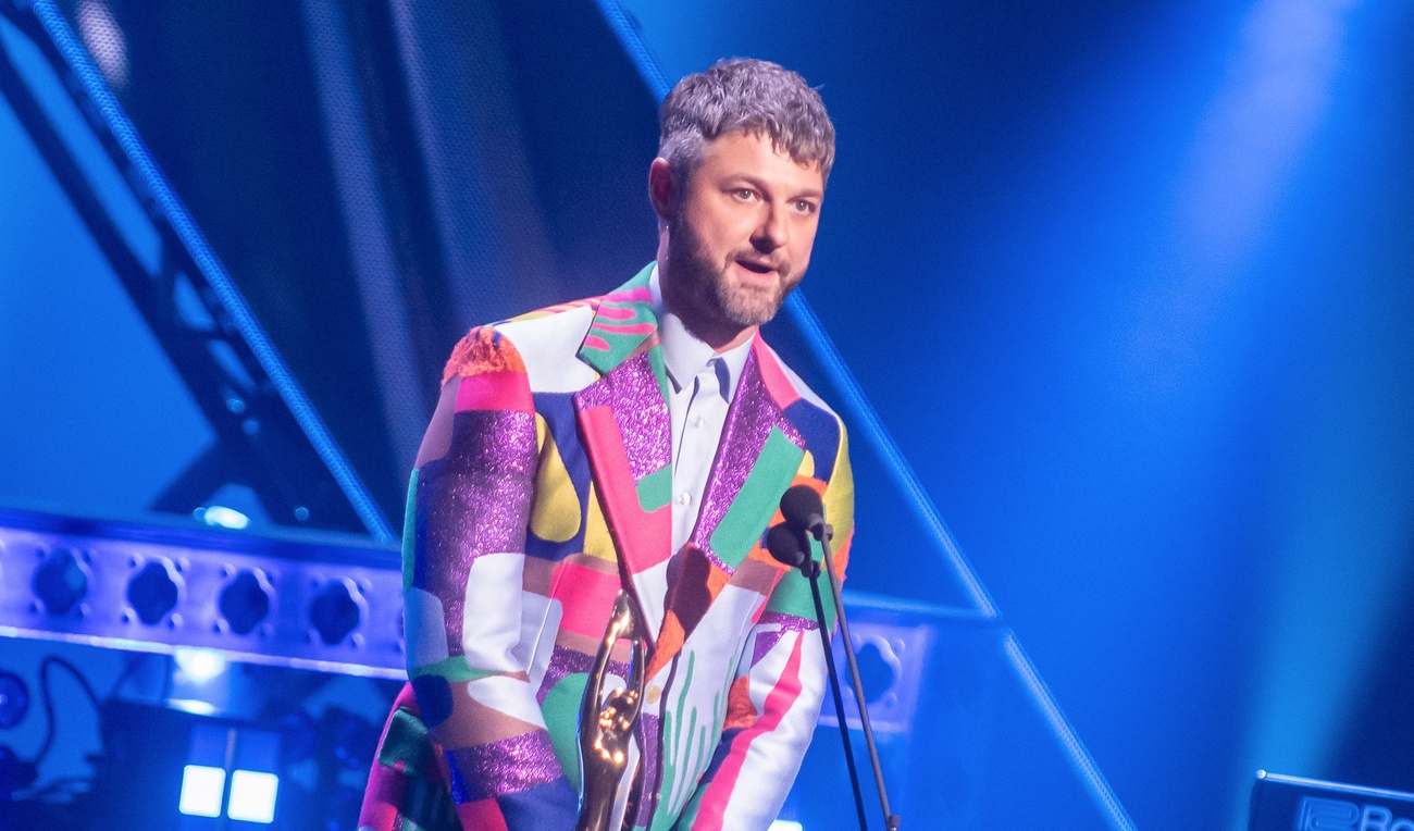 Pierre Lapointe sur la scène de l'ADISQ 2019