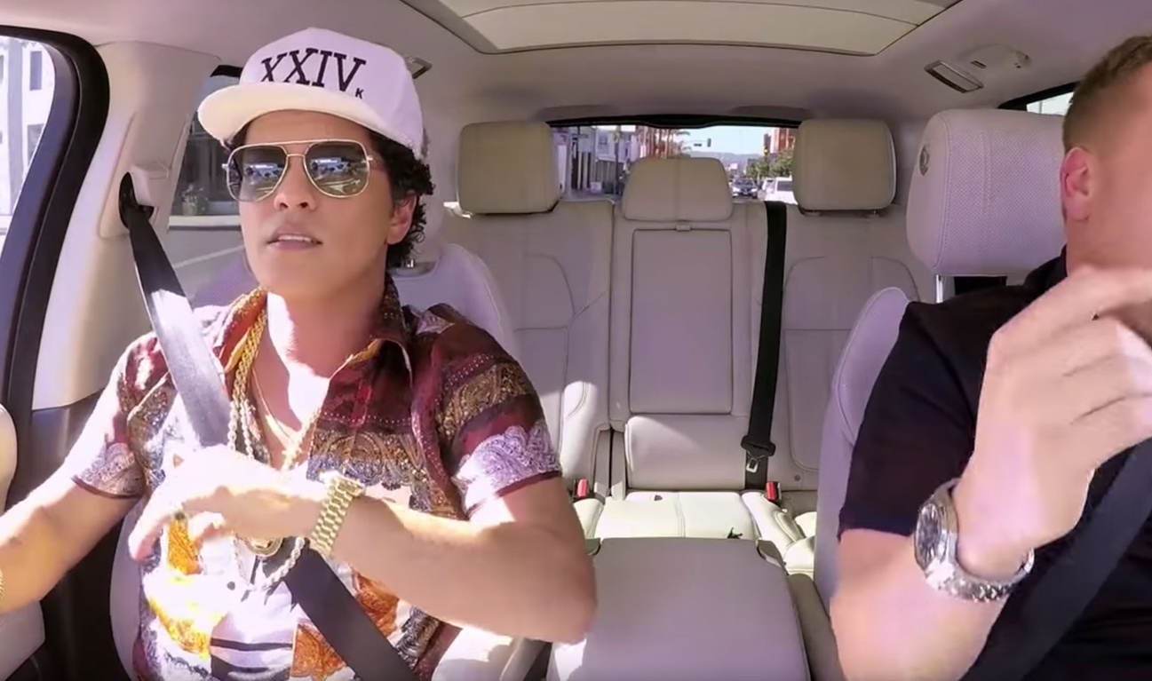 Ce Carpool karaoké de Bruno Mars est tout simplement magique