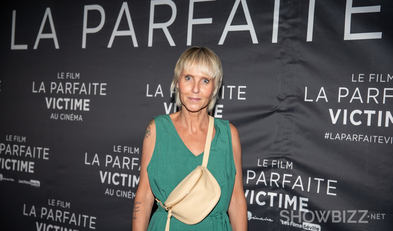 Tapis rouge de la première du documentaire La parfaite victime