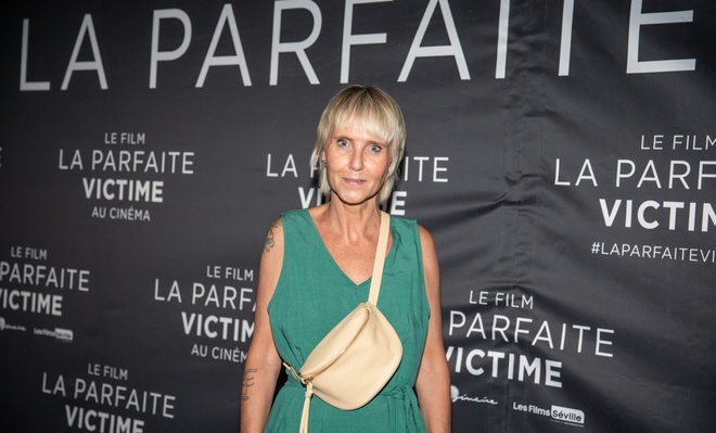 Tapis rouge de la première du documentaire La parfaite victime