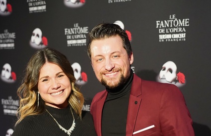 Première du spectacle Le fantôme de l'opéra à Montréal